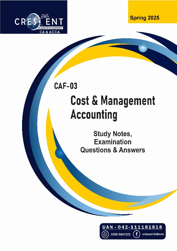 CAF-03 Cost & Management Accounting